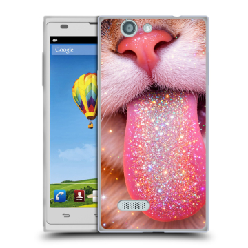 Пластиковый чехол на ZTE Blade L2 с принтом для девочек