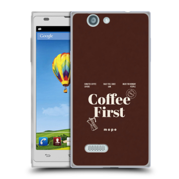 Пластиковый чехол на ZTE Blade L2 с принтом женский