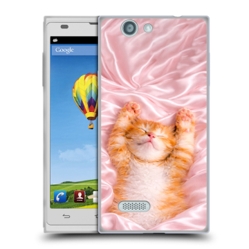 Пластиковый чехол на ZTE Blade L2 с принтом женский