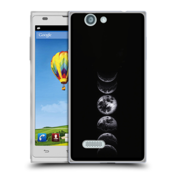 Пластиковый чехол на ZTE Blade L2 с принтом женский
