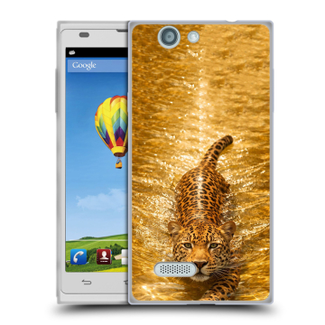 Пластиковый чехол на ZTE Blade L2 с принтом женский