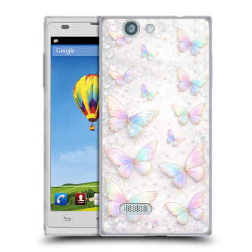Пластиковый чехол на ZTE Blade L2 с принтом женский