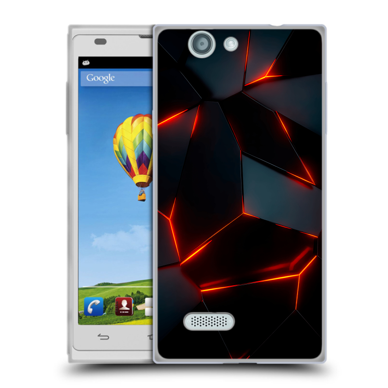 Пластиковый чехол на ZTE Blade L2 с принтом Яркие абстракции Пластиковый чехол на ZTE Blade L2 с принтом Яркие абстракции