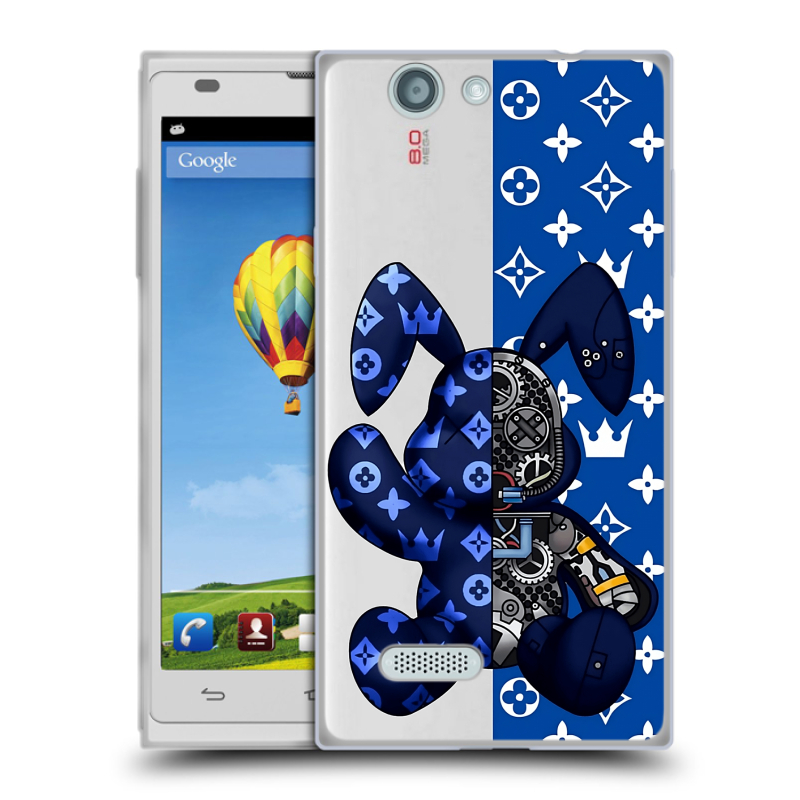 Пластиковый чехол на ZTE Blade L2 с принтом Луи робот Пластиковый чехол на ZTE Blade L2 с принтом Луи робот