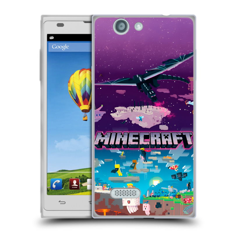 Пластиковый чехол на ZTE Blade L2 с принтом Майнкрафт Minecraft Пластиковый чехол на ZTE Blade L2 с принтом Майнкрафт Minecraft