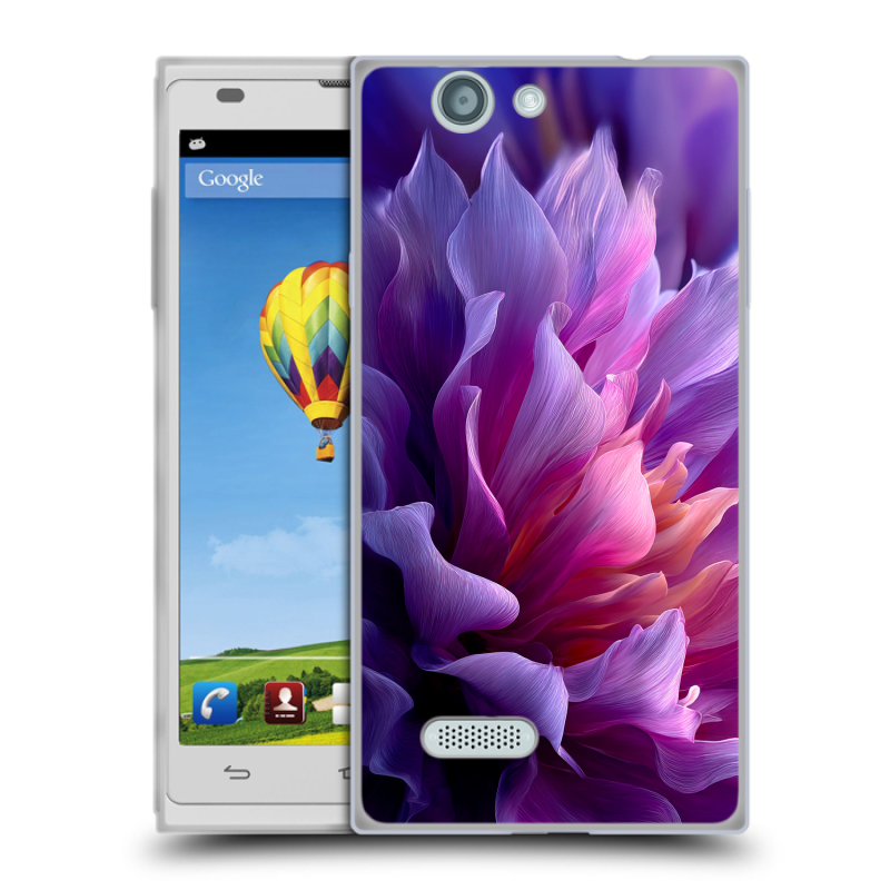 Пластиковый чехол на ZTE Blade L2 с принтом женский цветы Пластиковый чехол на ZTE Blade L2 с принтом женский цветы