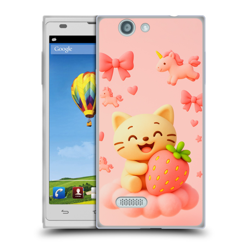 Пластиковый чехол на ZTE Blade L2 с принтом для девочек Пластиковый чехол на ZTE Blade L2 с принтом для девочек