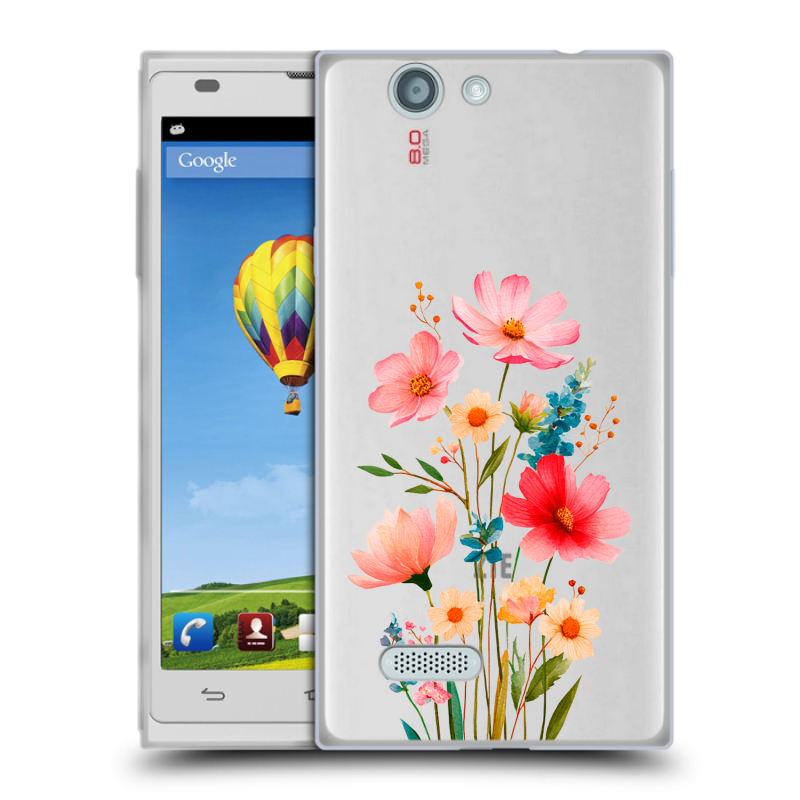 Пластиковый чехол на ZTE Blade L2 с принтом Цветы Пластиковый чехол на ZTE Blade L2 с принтом Цветы