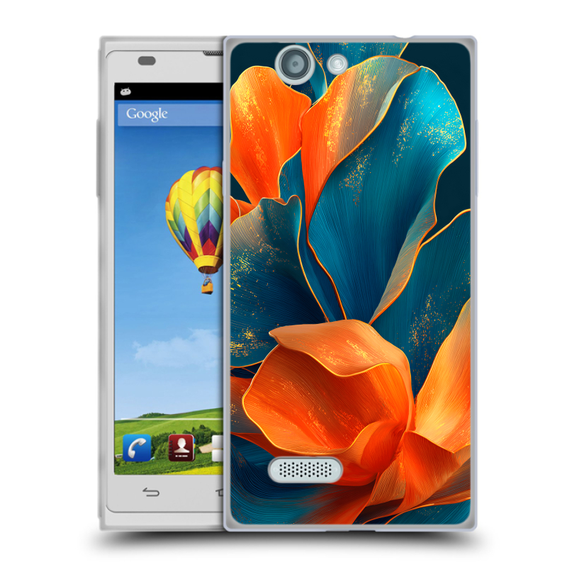 Пластиковый чехол на ZTE Blade L2 с принтом Цветы Пластиковый чехол на ZTE Blade L2 с принтом Цветы