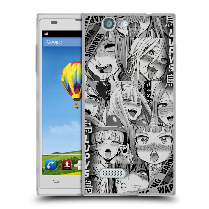 Пластиковый чехол на ZTE Blade L2 с принтом Ahegao Ахегао Аниме Пластиковый чехол на ZTE Blade L2 с принтом Ahegao Ахегао Аниме