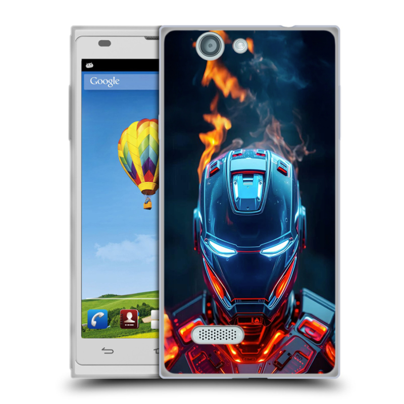 Пластиковый чехол на ZTE Blade L2 с принтом IronMan Железный человек Пластиковый чехол на ZTE Blade L2 с принтом IronMan Железный человек