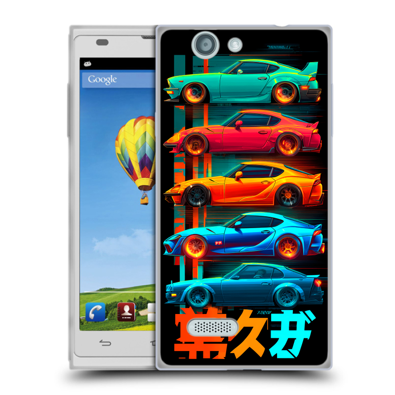 Пластиковый чехол на ZTE Blade L2 с принтом машины тачки Пластиковый чехол на ZTE Blade L2 с принтом машины тачки
