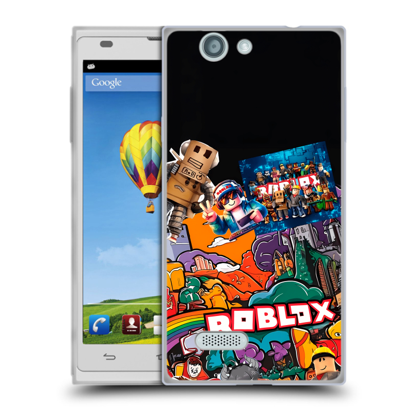 Пластиковый чехол на ZTE Blade L2 с принтом Roblox Роблокс Пластиковый чехол на ZTE Blade L2 с принтом Roblox Роблокс