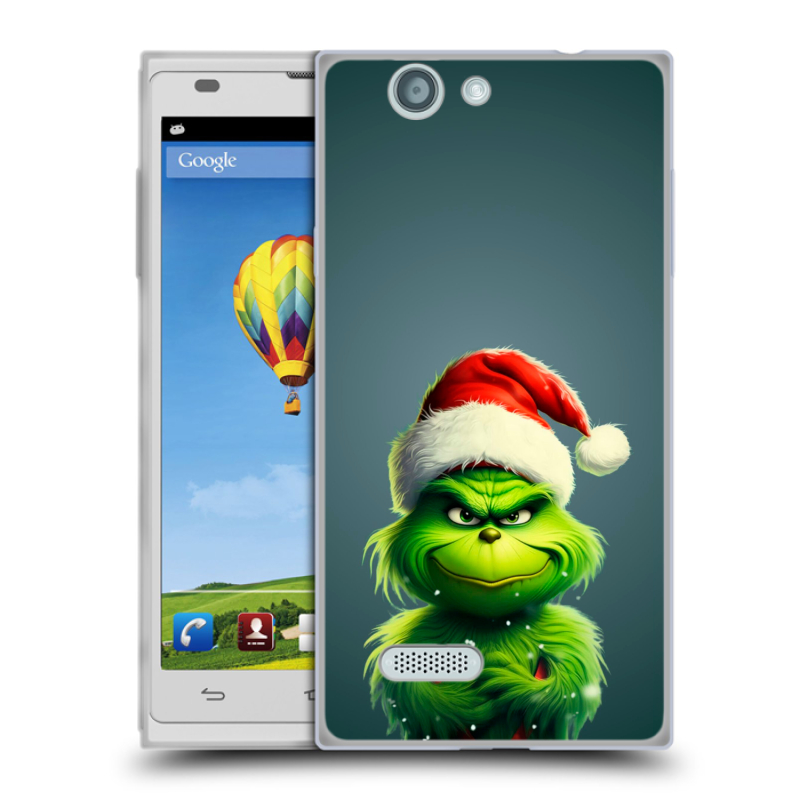Пластиковый чехол на ZTE Blade L2 с принтом Новый год Пластиковый чехол на ZTE Blade L2 с принтом Новый год