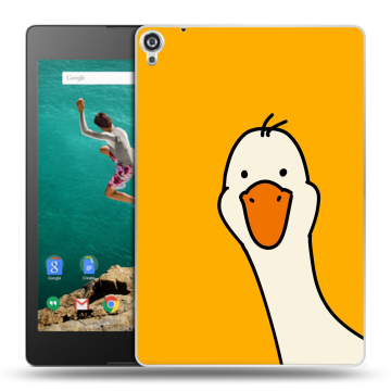 Пластиковый чехол на Google Nexus 9 с принтом Утка