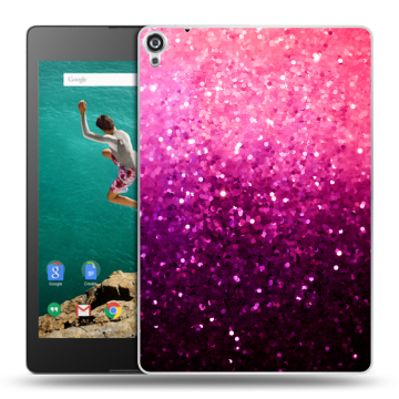 Пластиковый чехол на Google Nexus 9 с принтом Блестки Пластиковый чехол на Google Nexus 9 с принтом Блестки