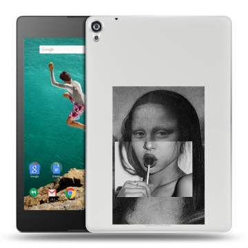 Пластиковый чехол на Google Nexus 9 с принтом Мона Лиза Пластиковый чехол на Google Nexus 9 с принтом Мона Лиза