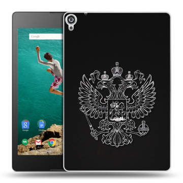 Пластиковый чехол на Google Nexus 9 с принтом Герб России Пластиковый чехол на Google Nexus 9 с принтом Герб России