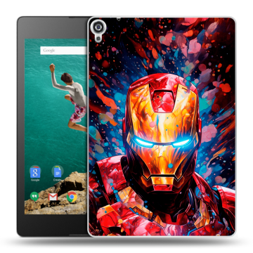 Пластиковый чехол на Google Nexus 9 с принтом Железный человек Ironman Пластиковый чехол на Google Nexus 9 с принтом Железный человек Ironman