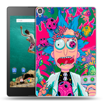 Пластиковый чехол на Google Nexus 9 с принтом Рик и Морти Rick Morty Пластиковый чехол на Google Nexus 9 с принтом Рик и Морти Rick Morty