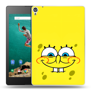 Пластиковый чехол на Google Nexus 9 с принтом спанчбоб спанч боб Пластиковый чехол на Google Nexus 9 с принтом спанчбоб спанч боб