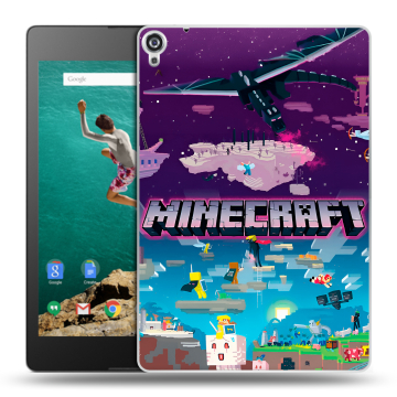 Пластиковый чехол на Google Nexus 9 с принтом Майнкрафт Minecraft Пластиковый чехол на Google Nexus 9 с принтом Майнкрафт Minecraft