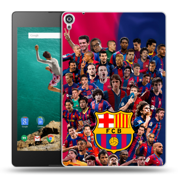 Пластиковый чехол на Google Nexus 9 с принтом Барселона Barcelona Пластиковый чехол на Google Nexus 9 с принтом Барселона Barcelona