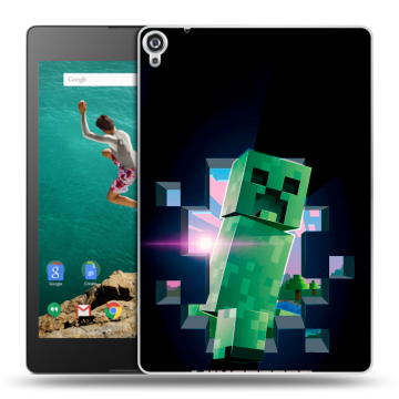 Пластиковый чехол на Google Nexus 9 с принтом Майнкрафт Minecraft Пластиковый чехол на Google Nexus 9 с принтом Майнкрафт Minecraft