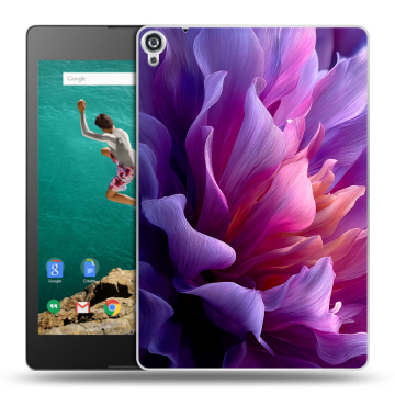 Пластиковый чехол на Google Nexus 9 с принтом женский цветы Пластиковый чехол на Google Nexus 9 с принтом женский цветы