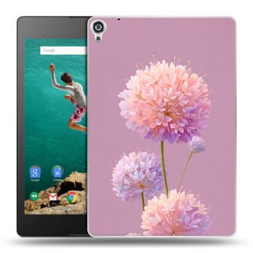 Пластиковый чехол на Google Nexus 9 с принтом Цветы