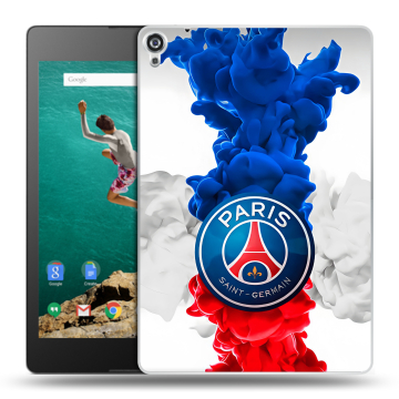 Пластиковый чехол на Google Nexus 9 с принтом PSG ПСЖ