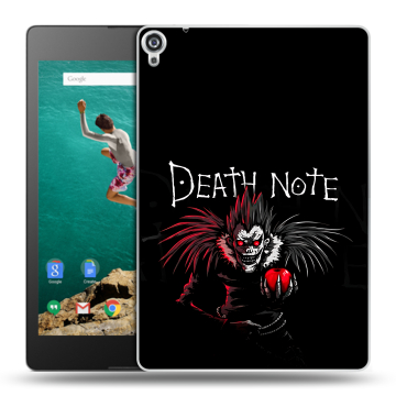 Пластиковый чехол на Google Nexus 9 с принтом Death note Тетрадь смерти