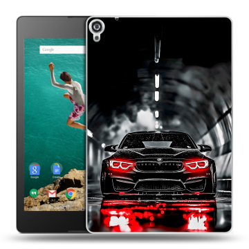 Пластиковый чехол на Google Nexus 9 с принтом BMW БМВ Пластиковый чехол на Google Nexus 9 с принтом BMW БМВ