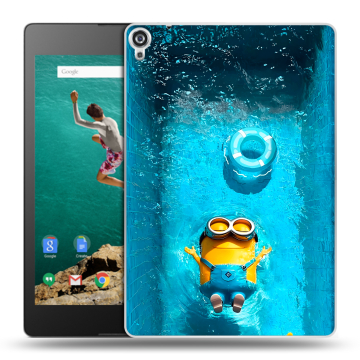 Пластиковый чехол на Google Nexus 9 с принтом Миньоны Пластиковый чехол на Google Nexus 9 с принтом Миньоны