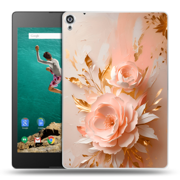 Пластиковый чехол на Google Nexus 9 с принтом женский