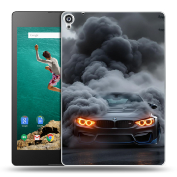 Пластиковый чехол на Google Nexus 9 с принтом BMW БМВ Пластиковый чехол на Google Nexus 9 с принтом BMW БМВ