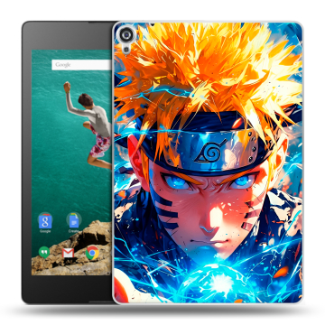 Пластиковый чехол на Google Nexus 9 с принтом Аниме Наруто Naruto