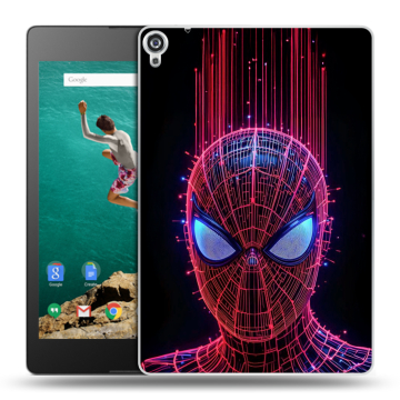 Пластиковый чехол на Google Nexus 9 с принтом Spiderman Человек паук Пластиковый чехол на Google Nexus 9 с принтом Spiderman Человек паук