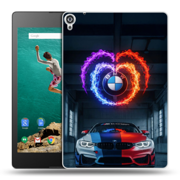 Пластиковый чехол на Google Nexus 9 с принтом BMW БМВ Пластиковый чехол на Google Nexus 9 с принтом BMW БМВ