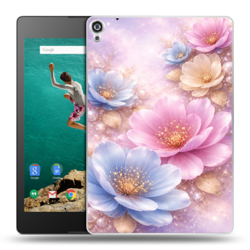Пластиковый чехол на Google Nexus 9 с принтом женский Пластиковый чехол на Google Nexus 9 с принтом женский