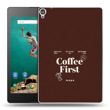 Пластиковый чехол на Google Nexus 9 с принтом женский