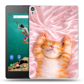 Пластиковый чехол на планшета Google Nexus 9 с принтом женский Пластиковый чехол на планшета Google Nexus 9 с принтом женский