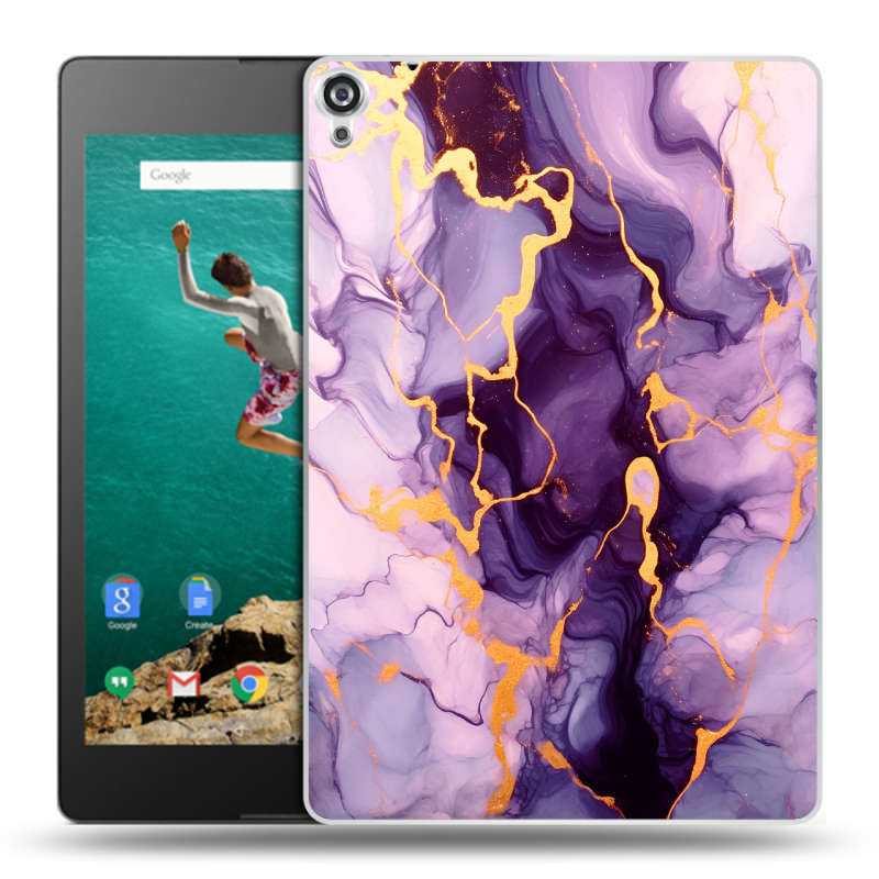 Пластиковый чехол на Google Nexus 9 с принтом Мрамор Пластиковый чехол на Google Nexus 9 с принтом Мрамор