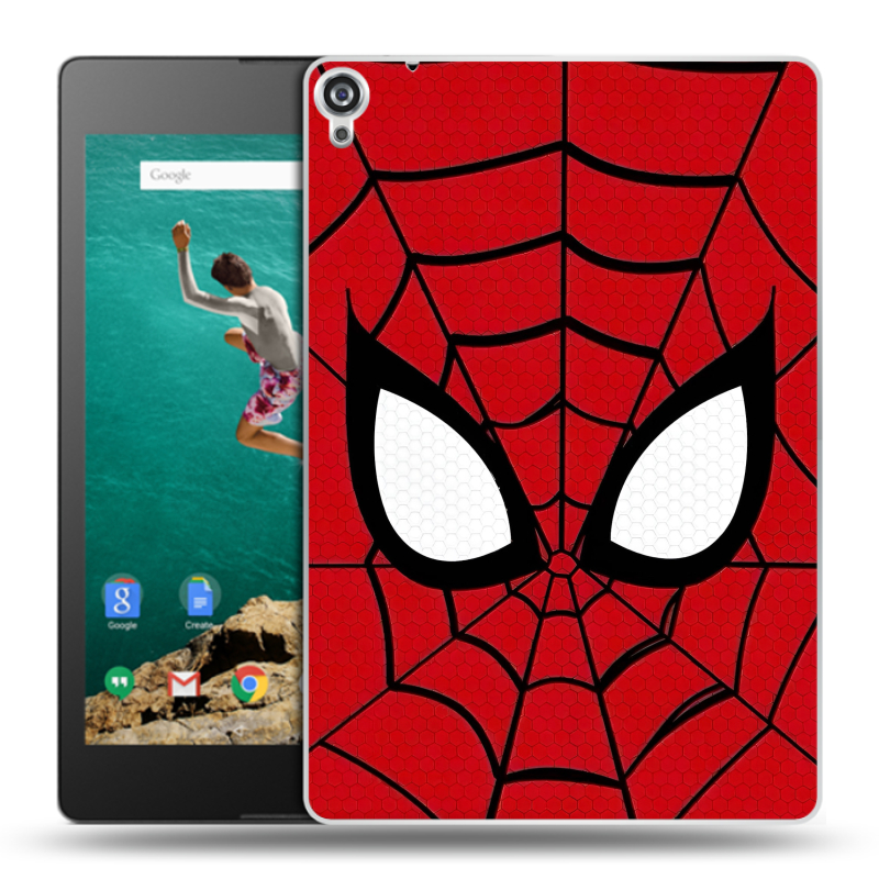 Пластиковый чехол на Google Nexus 9 с принтом человек паук spiderman Пластиковый чехол на Google Nexus 9 с принтом человек паук spiderman