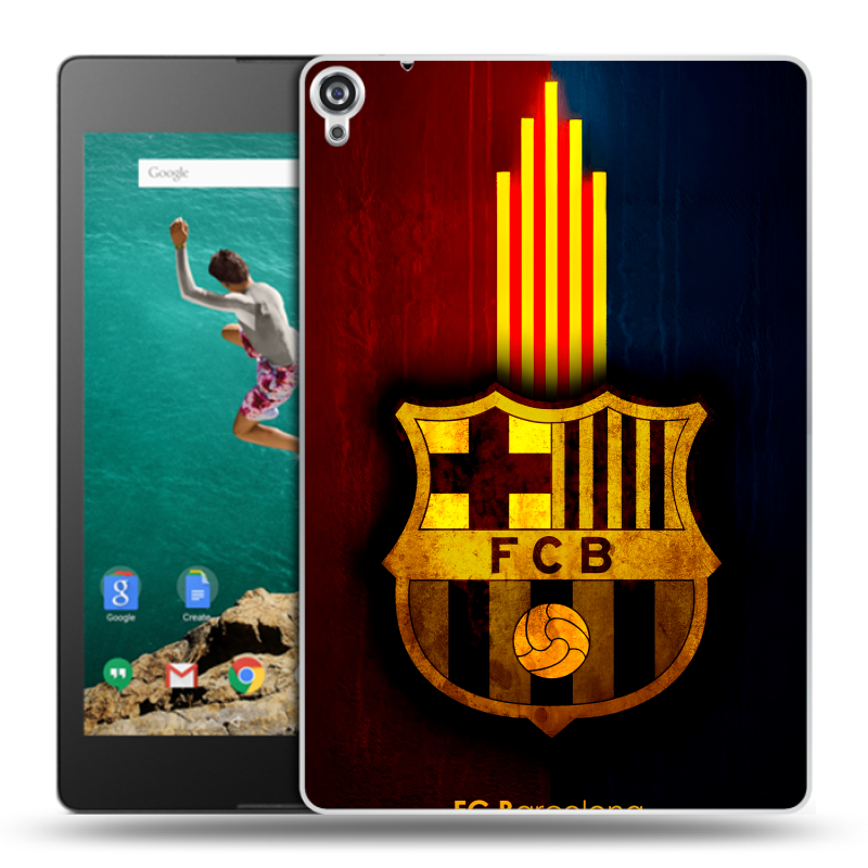 Пластиковый чехол на Google Nexus 9 с принтом Барселона Barcelona Пластиковый чехол на Google Nexus 9 с принтом Барселона Barcelona
