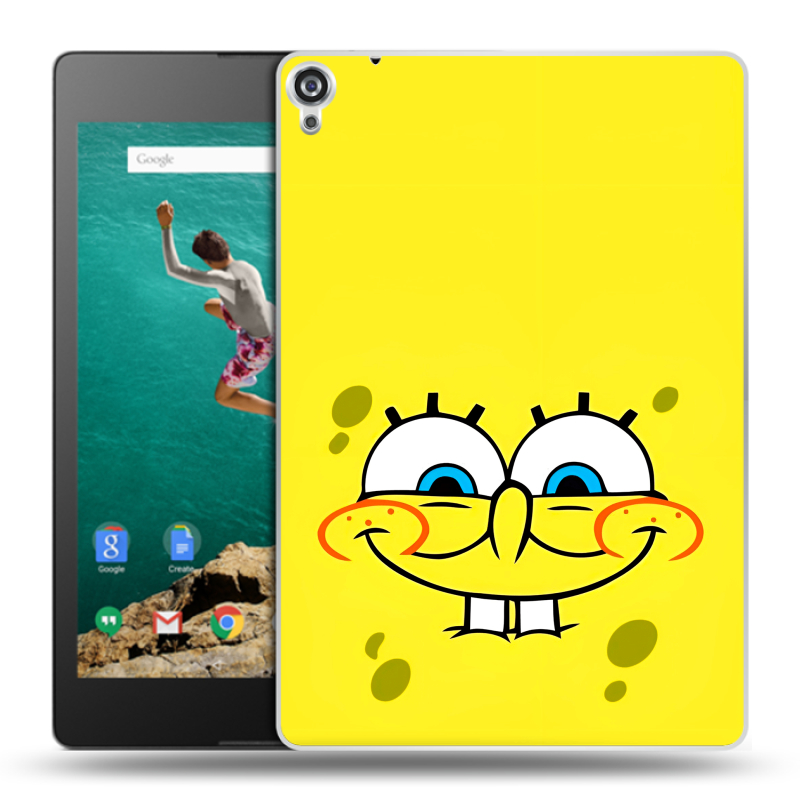 Пластиковый чехол на Google Nexus 9 с принтом спанчбоб спанч боб Пластиковый чехол на Google Nexus 9 с принтом спанчбоб спанч боб