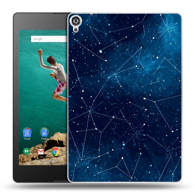 Пластиковый чехол на Google Nexus 9 с принтом Космос звезды Пластиковый чехол на Google Nexus 9 с принтом Космос звезды