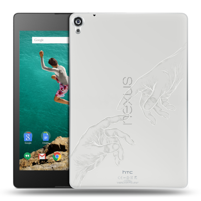 Пластиковый чехол на Google Nexus 9 с принтом Сотворение мира Пластиковый чехол на Google Nexus 9 с принтом Сотворение мира