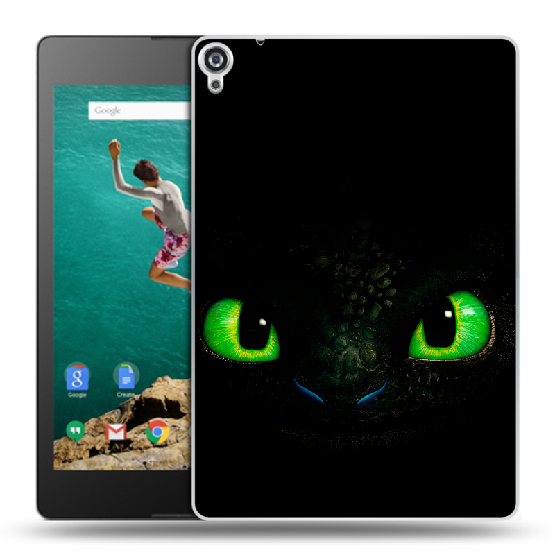 Пластиковый чехол на Google Nexus 9 с принтом Как приручить дракона Пластиковый чехол на Google Nexus 9 с принтом Как приручить дракона