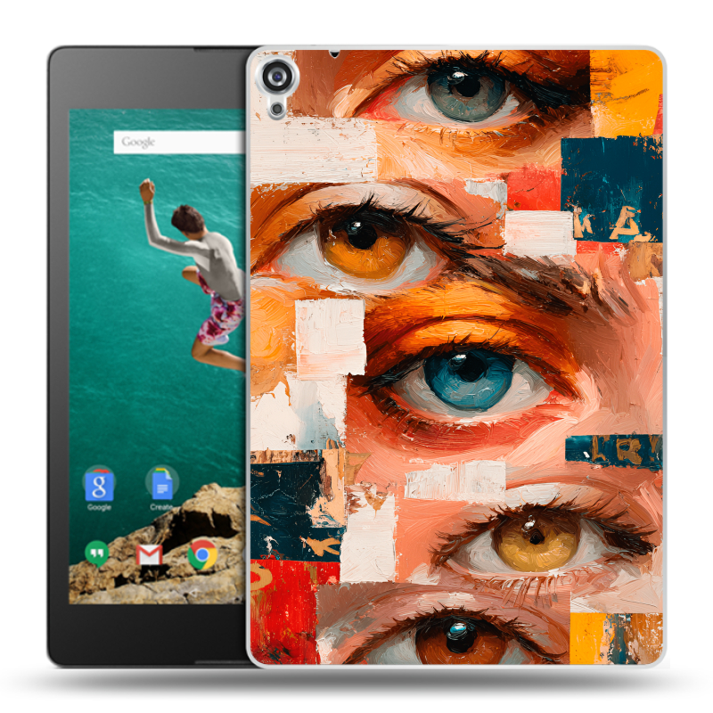 Пластиковый чехол на Google Nexus 9 с принтом Модный принт Пластиковый чехол на Google Nexus 9 с принтом Модный принт